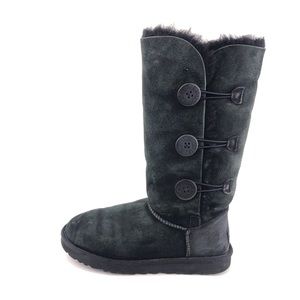 UGG Bailey Button Triplet Sheepskin Winter Boots 8